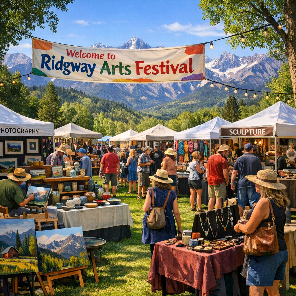 Ridgway’s Vibrant Arts Scene: A Year-Round Celebration