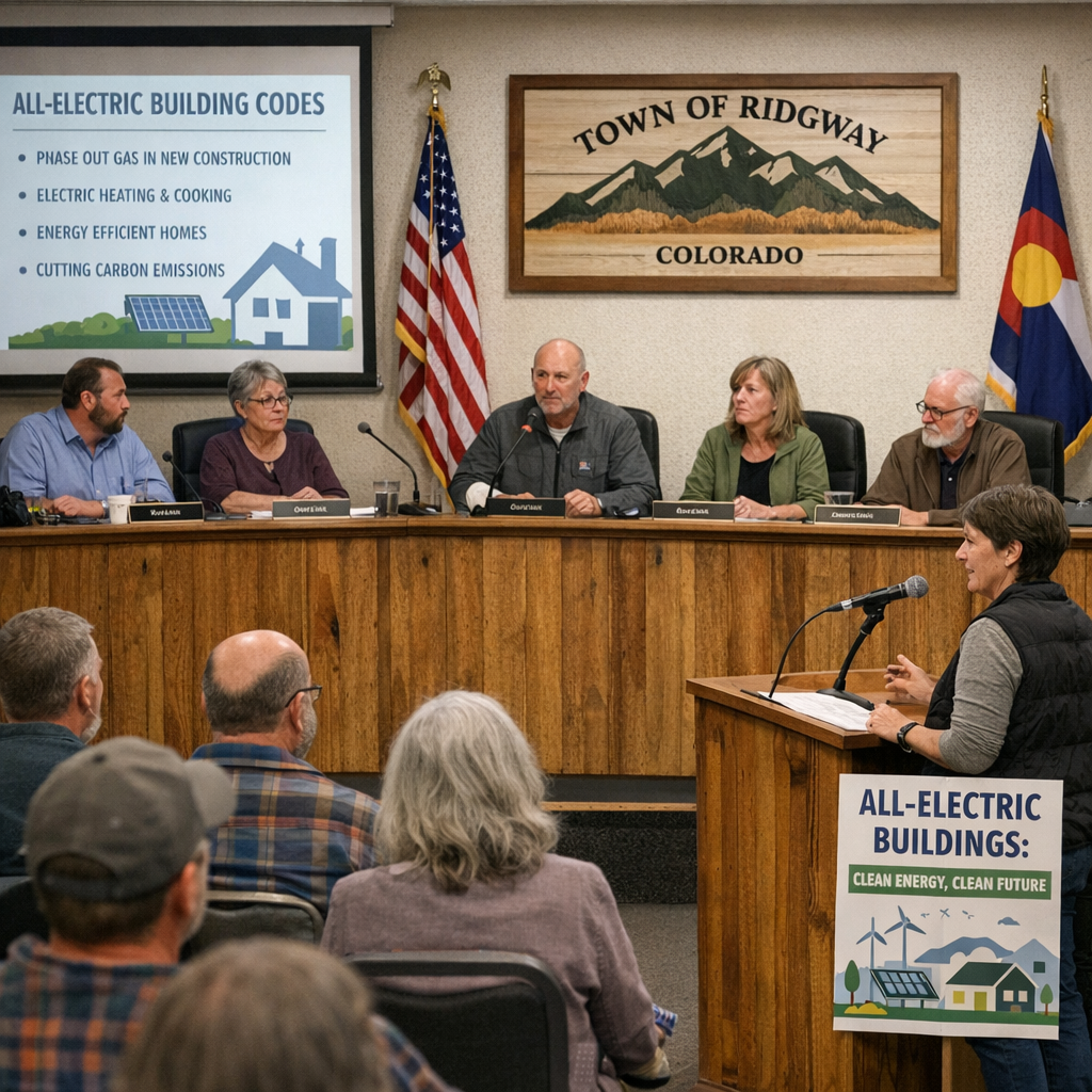Ridgway Explores All-Electric Building Codes with State Grant